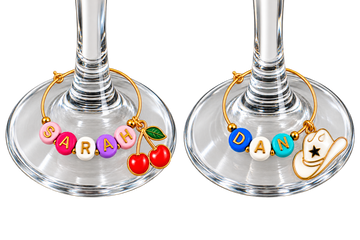 Personalised Wine Charm